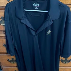 Black Oxford America Vanderbilt Polo. Only worn once. Great condition